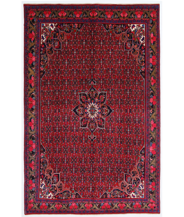 Hand Knotted Bijar Wool Rug 6'  10" x 10'  8" - No. AT50870