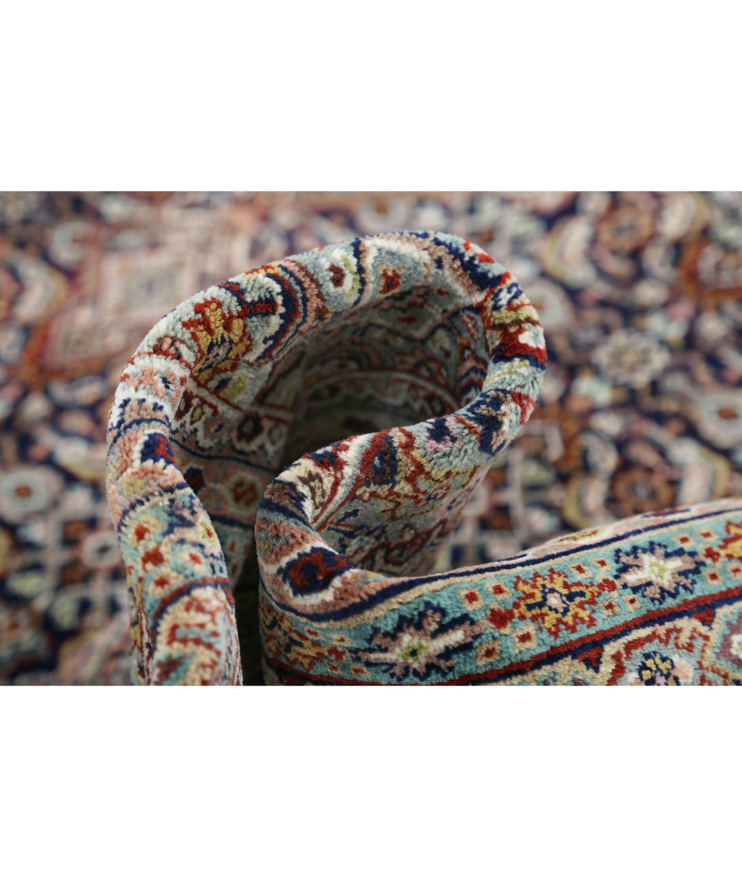 Hand Knotted Oriental Bijar Wool Rug 9' 8" x 12' 10" - No. AT47416