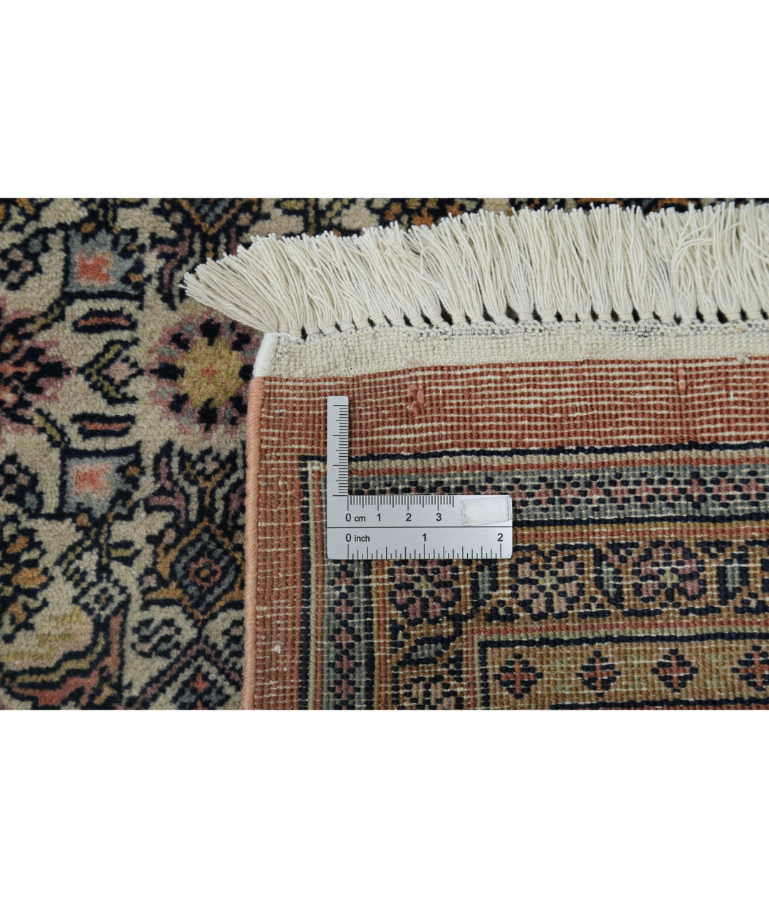 Afghan Oriental Bijar Rug 6' 7" x 9' 11" Hand-Knotted | No. AT11701