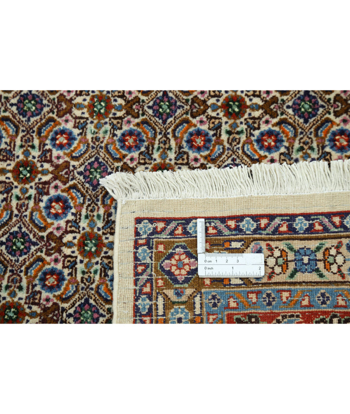 Afghan Bijar Rug 7' 11" x 11' 0" Hand-Knotted | No. AT64401