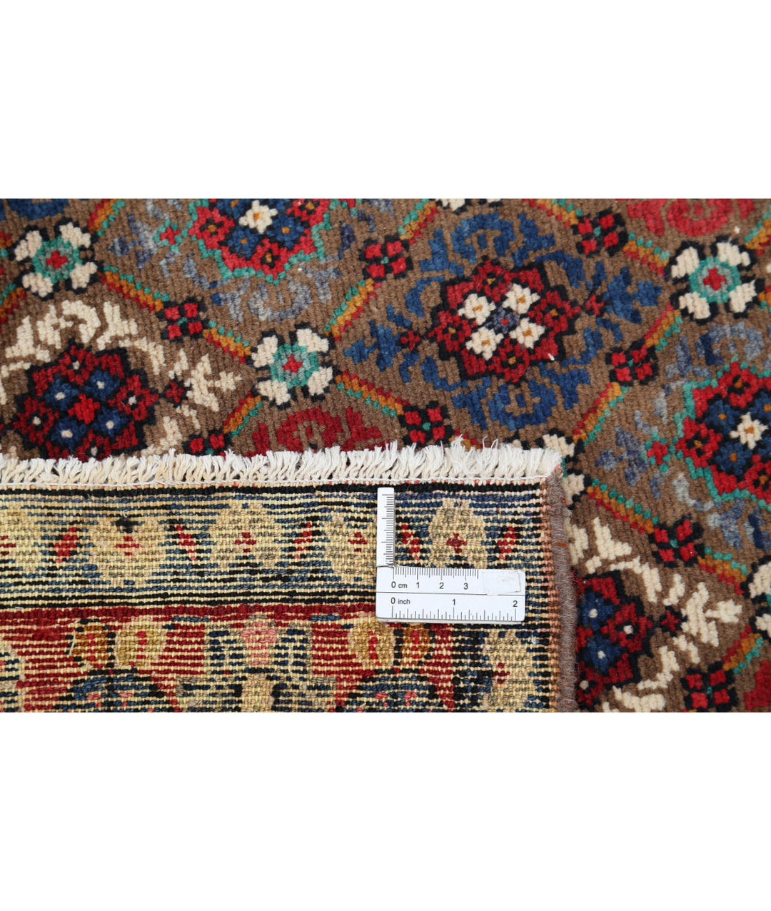 Afghan Oriental Bijar Rug 5' 1" x 10' 2" Hand-Knotted | No. AT83744