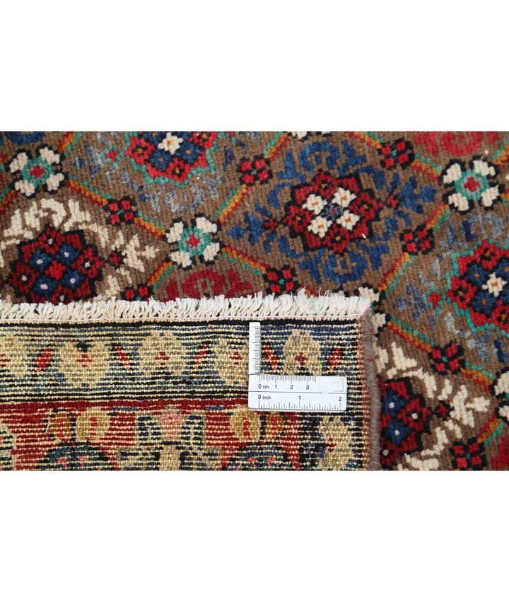 Afghan Oriental Bijar Rug 5' 1" x 10' 2" Hand-Knotted | No. AT83744