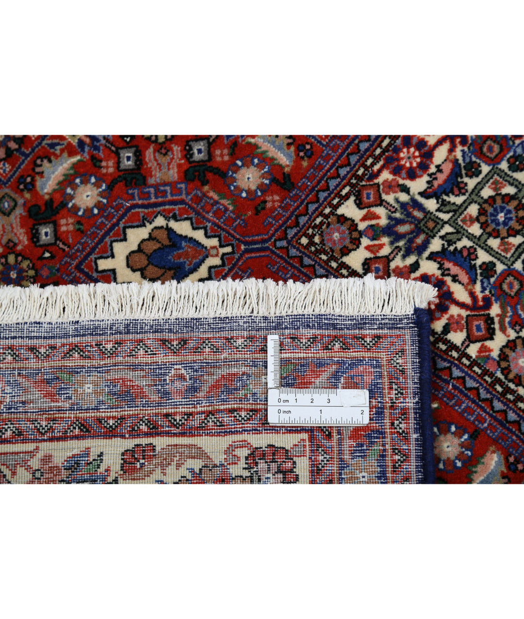Afghan Bijar Rug 6' 7" x 9' 9" Hand-Knotted | No. AT77298