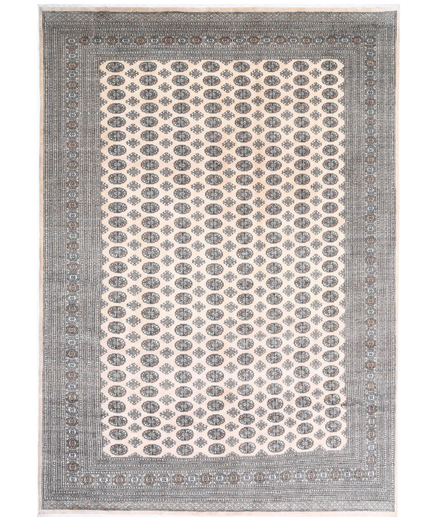 Hand Knotted Tribal Bokhara Wool Rug 10' 0" x 13' 11" - No. AT94090