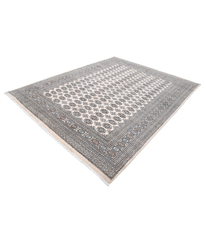 Afghan Tribal Bokhara Rug 7' 10" x 10' 2" Hand-Knotted | No. AT52471
