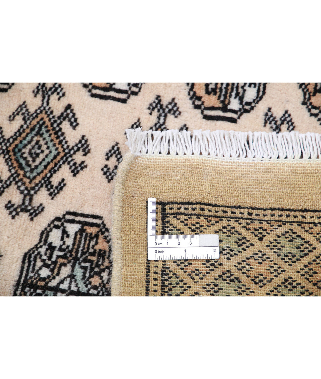 Afghan Tribal Bokhara Rug 7' 10" x 10' 2" Hand-Knotted | No. AT52471