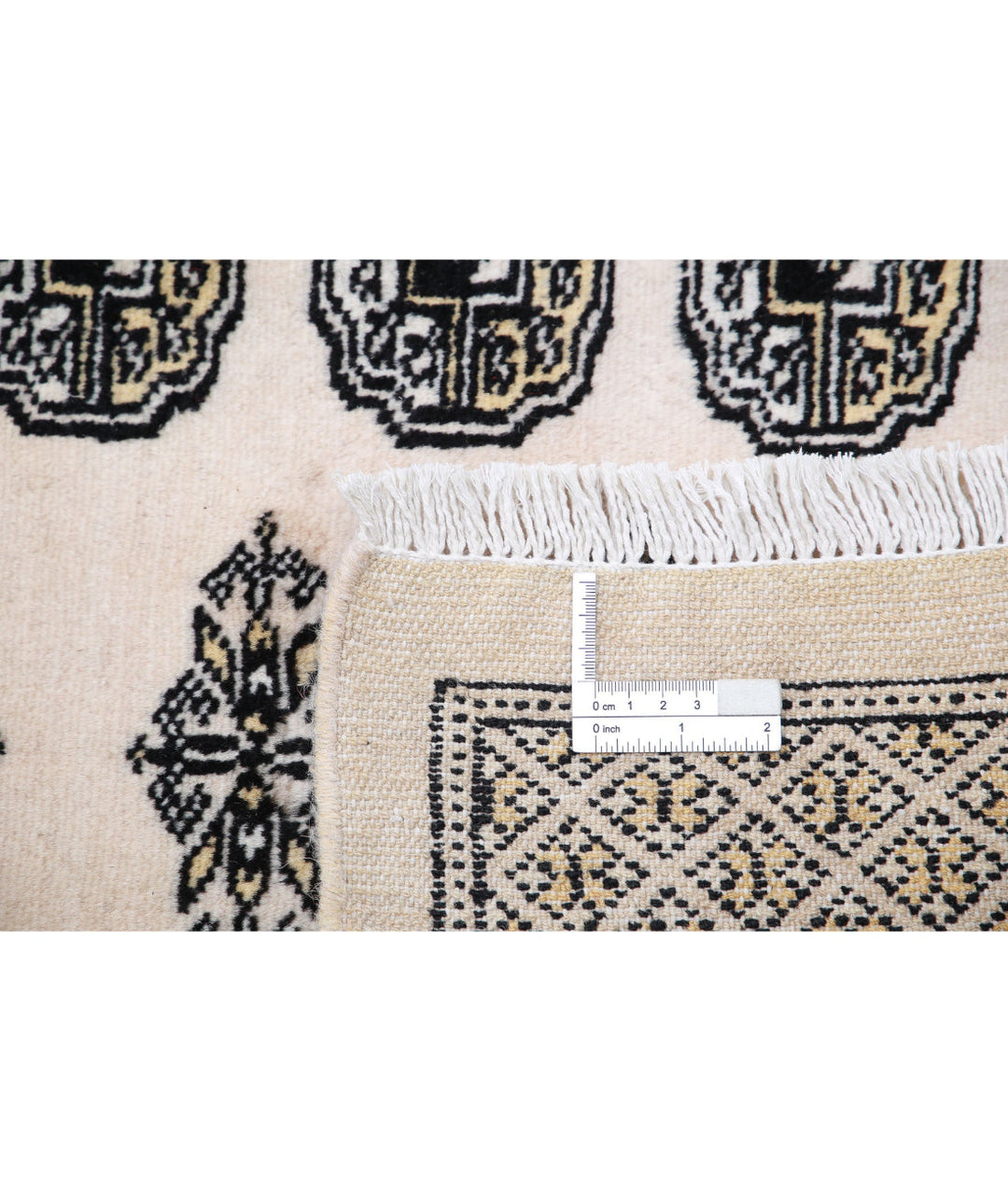 Afghan Bokhara Rug 8' 0" x 10' 0" Hand-Knotted | No. AT30952