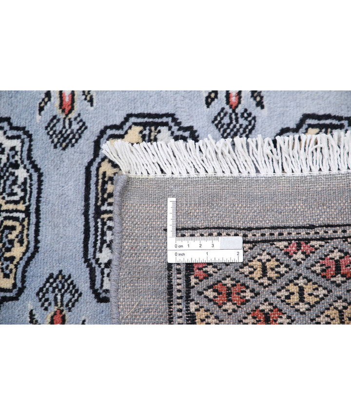 Afghan Tribal Bokhara Rug 9' 0" x 12' 2" Hand-Knotted | No. AT51916