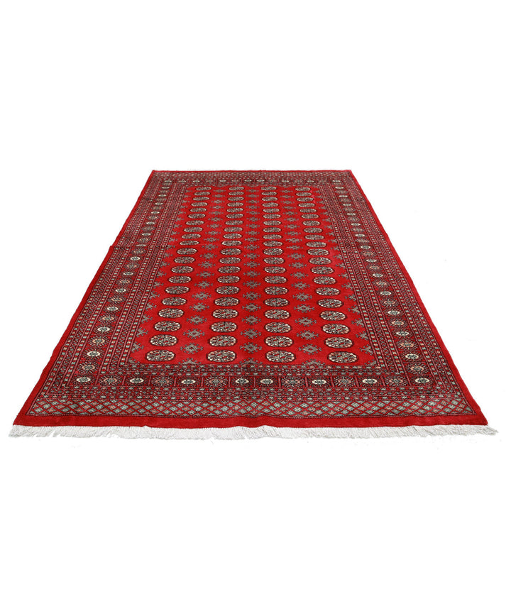 Hand Knotted Tribal Bokhara Wool Rug 6' 0" x 8' 10" - No. AT944006