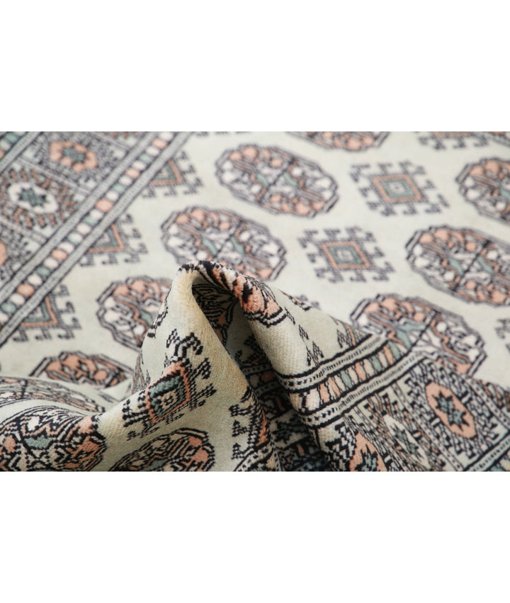 Hand Knotted Tribal Bokhara Wool Rug 2' 11" x 5' 0" - No. AT78703