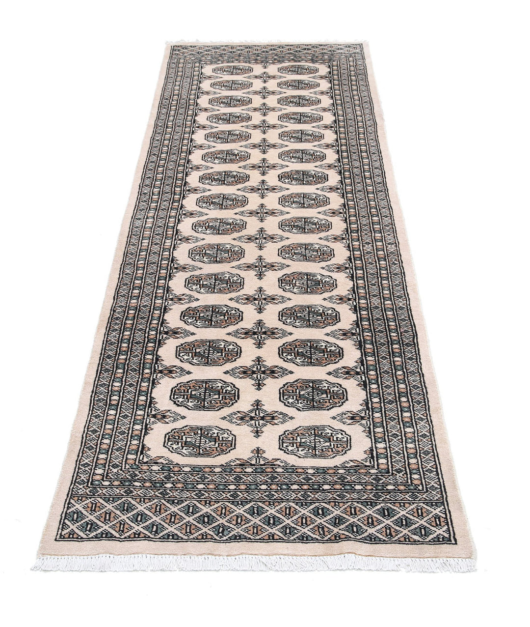 Afghan Tribal Bokhara Rug 2' 6" x 8' 0" Hand-Knotted | No. AT80541