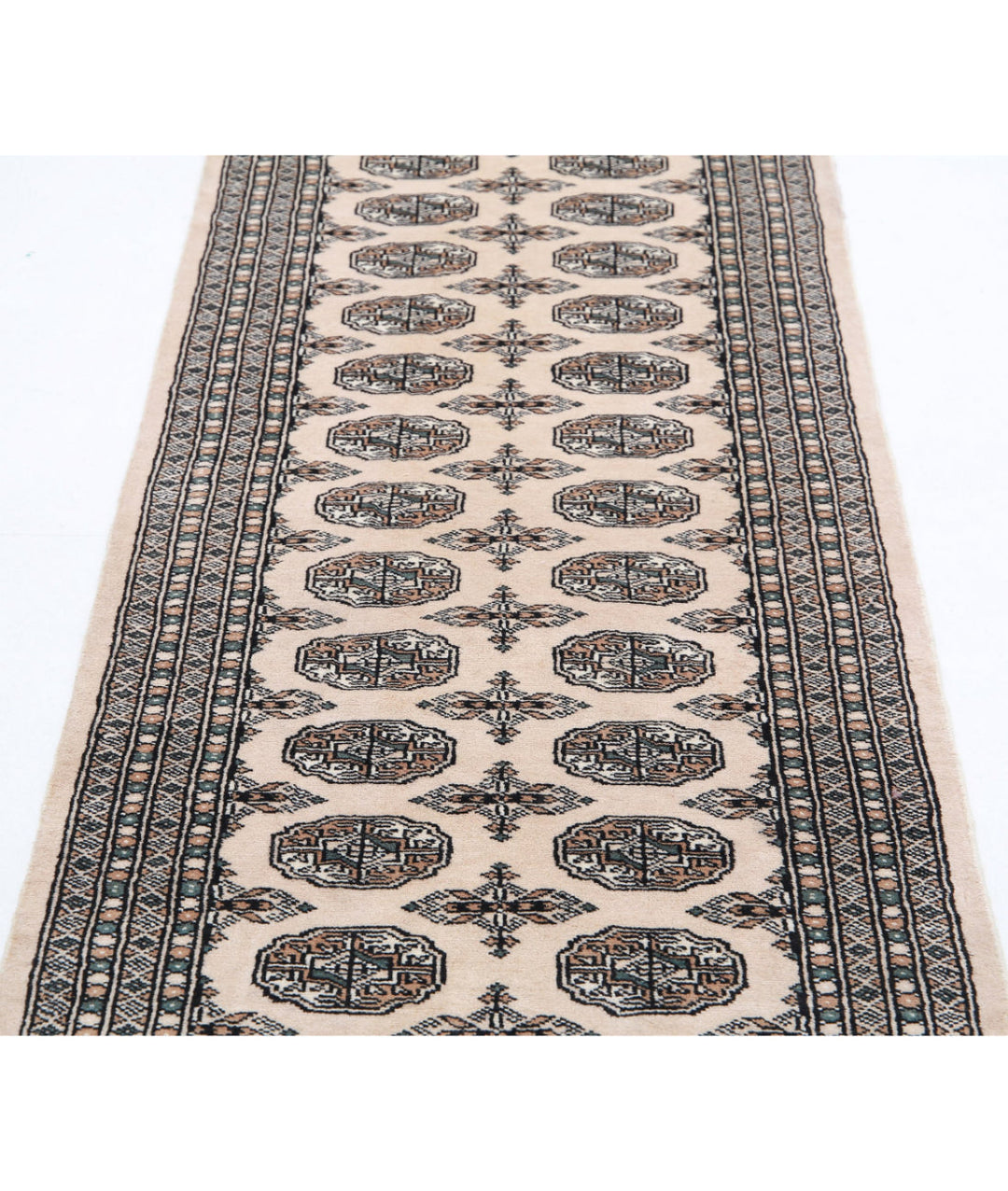 Afghan Tribal Bokhara Rug 2' 6" x 8' 0" Hand-Knotted | No. AT80541