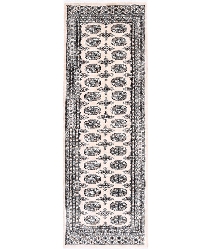 Afghan Tribal Bokhara Rug 2' 6" x 8' 0" Hand-Knotted | No. AT80541