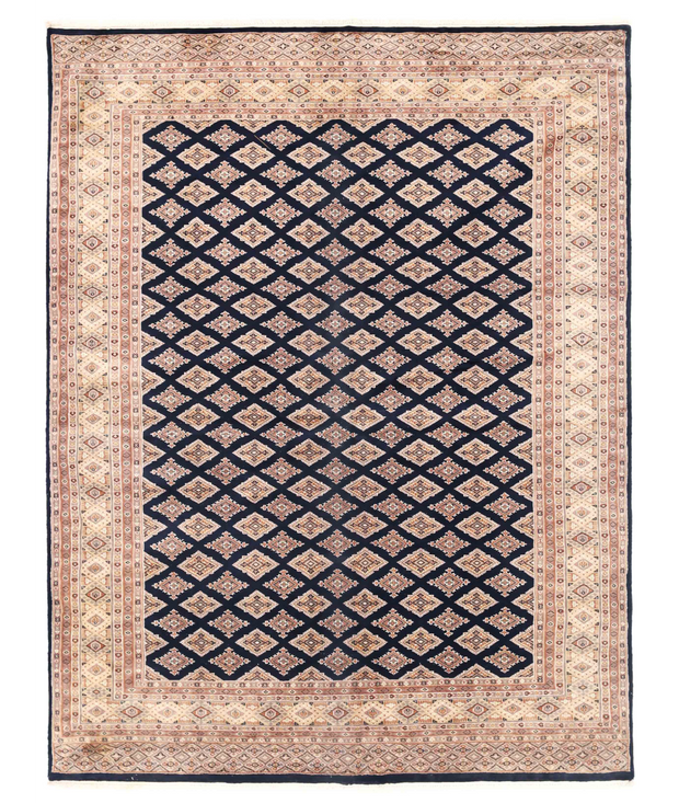 Hand Knotted Bokhara Wool Rug 6'  5" x 8'  5" - No. AT48399