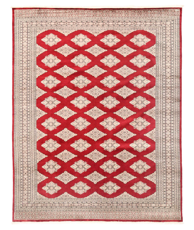 Hand Knotted Bokhara Wool Rug 7'  10" x 10'  0" - No. AT10894