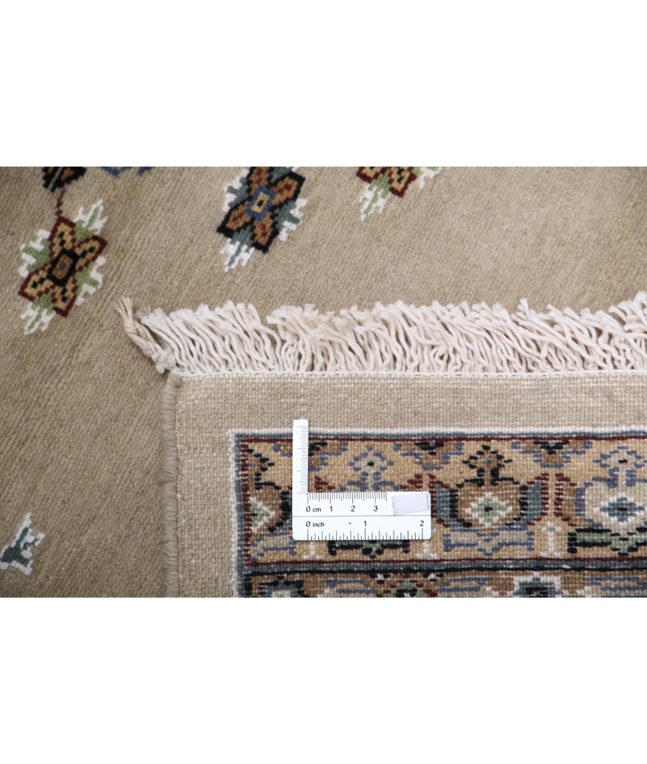 Afghan Bokhara Rug 4' 6" x 6' 4" Hand-Knotted | No. AT77405