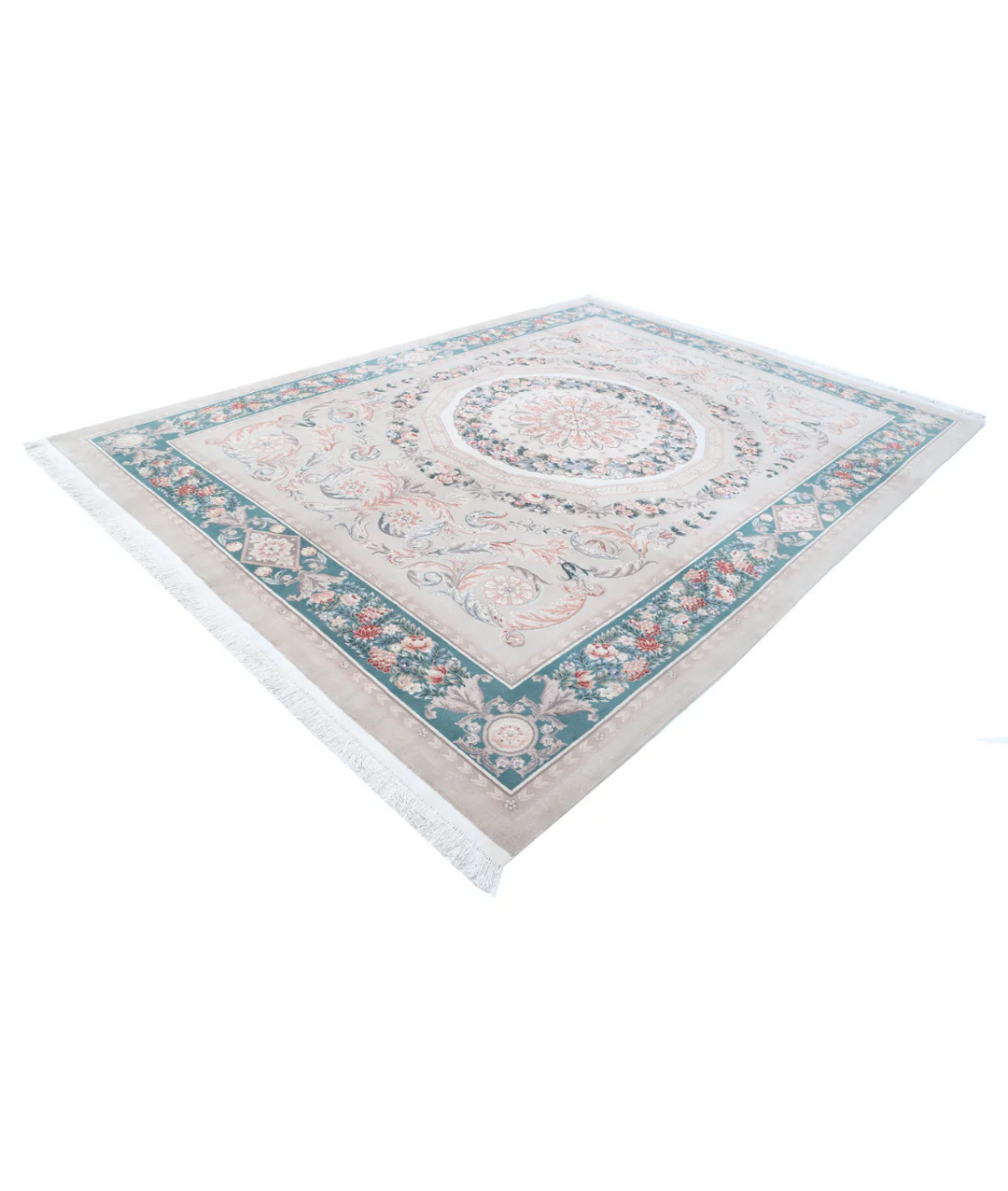 Afghan Oriental Rug 8' 11" x 12' 1" Hand-Knotted | No. AT77112