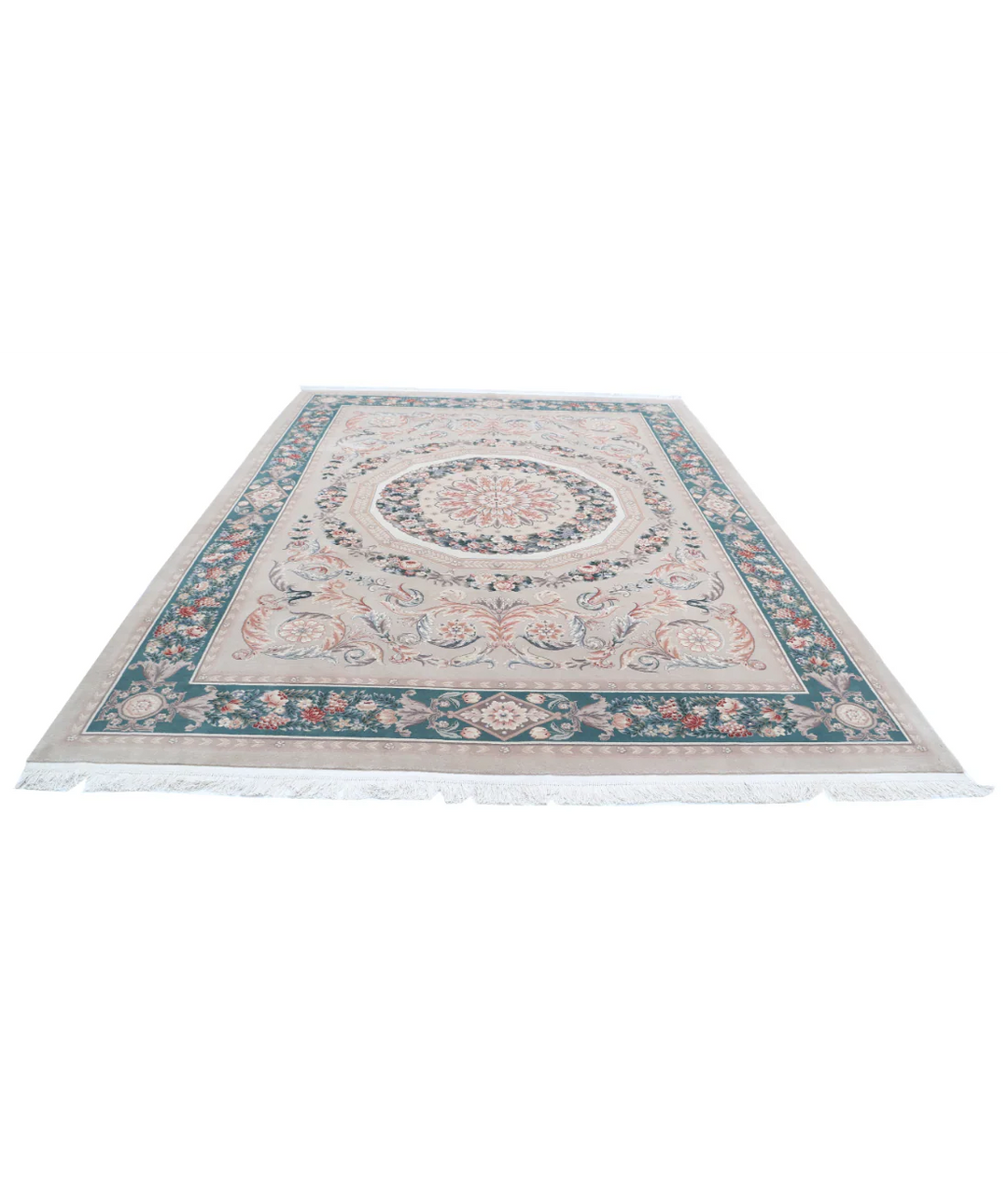 Afghan Oriental Rug 8' 11" x 12' 1" Hand-Knotted | No. AT77112