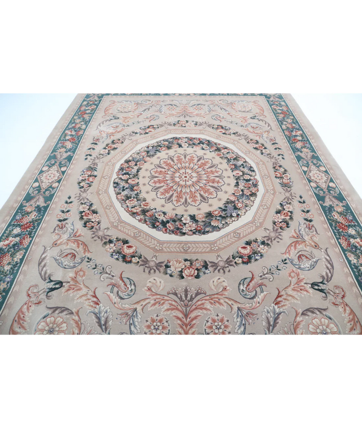 Afghan Oriental Rug 8' 11" x 12' 1" Hand-Knotted | No. AT77112