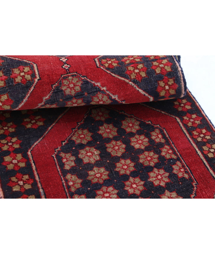 Oriental Hamadan Runner Rug 2' 0" x 11' 6" Hand-Knotted | No. AT98158