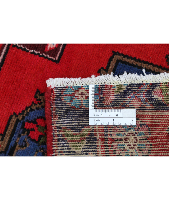 Afghan Oriental Rug 4' 10" x 9' 0" Hand-Knotted | No. AT23947