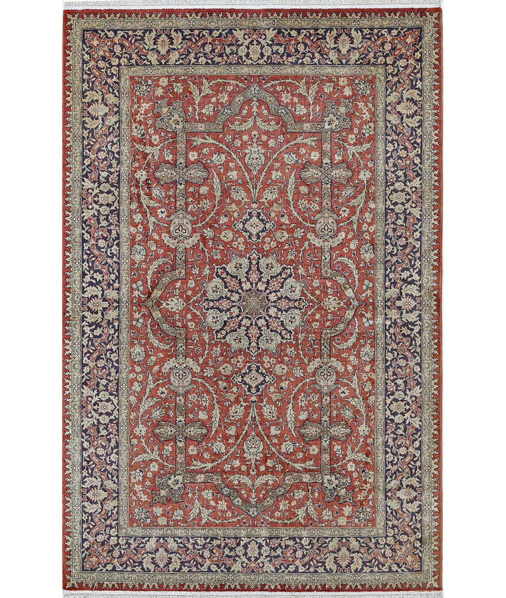 Turkish Hereke Rug 2' 7" x 3' 11" Hand-Knotted | No. AT84633