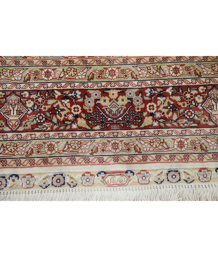 Afghan Hereke Rug 2' 7" x 4' 0" Hand-Knotted | No. AT86655