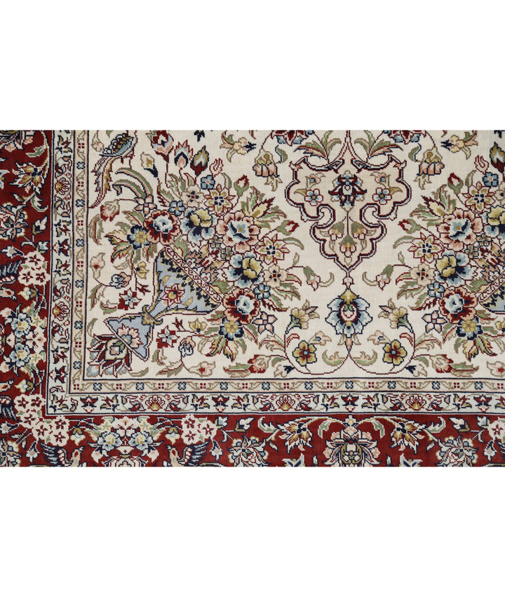 Afghan Hereke Rug 2' 7" x 4' 0" Hand-Knotted | No. AT83932