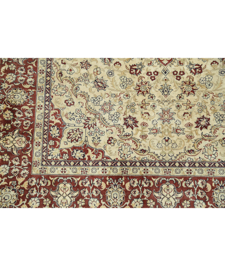 Afghan Hereke Rug 3' 1" x 4' 10" Hand-Knotted | No. AT80957