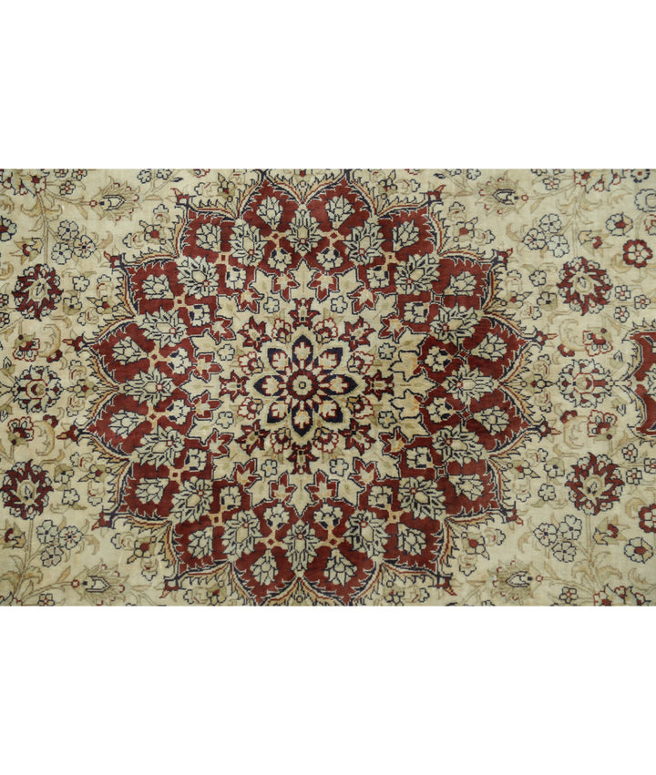 Afghan Hereke Rug 3' 1" x 4' 10" Hand-Knotted | No. AT80957