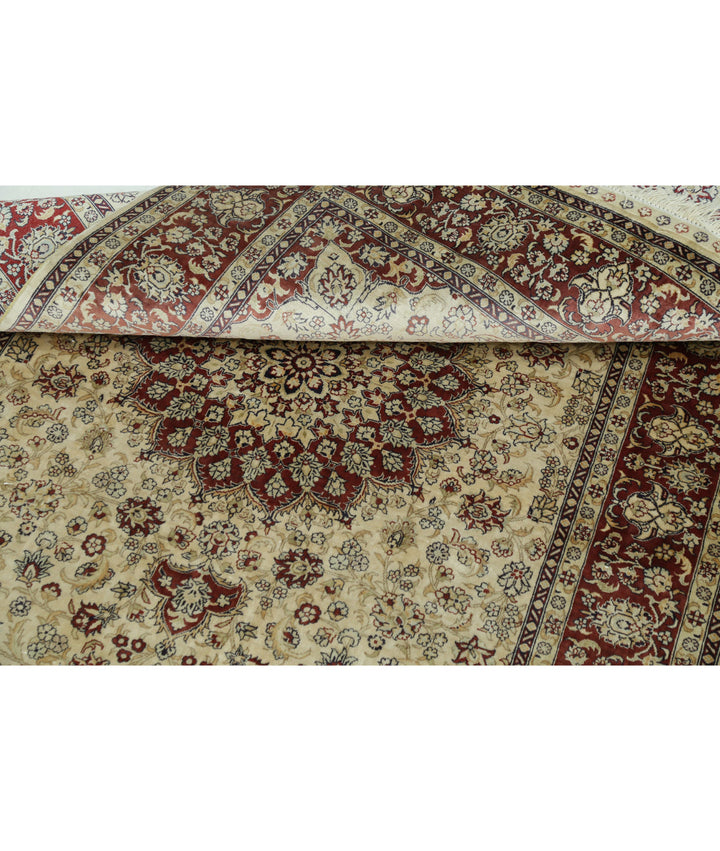 Afghan Hereke Rug 3' 1" x 4' 10" Hand-Knotted | No. AT80957
