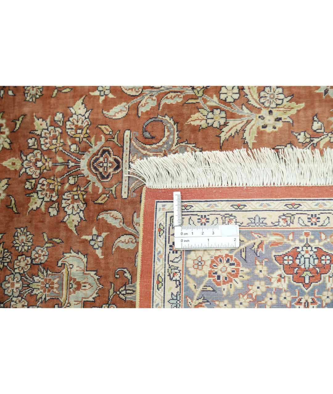 Afghan Hereke Rug 3' 0" x 4' 11" Hand-Knotted | No. AT19463