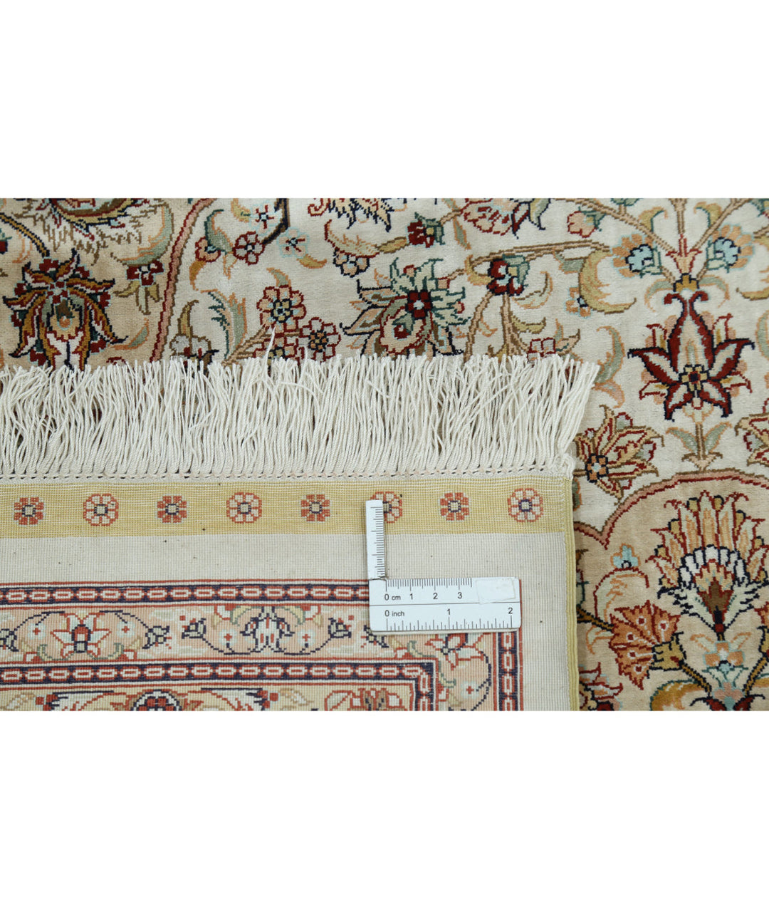 Afghan Hereke Rug 6' 0" x 9' 0" Hand-Knotted | No. AT63345