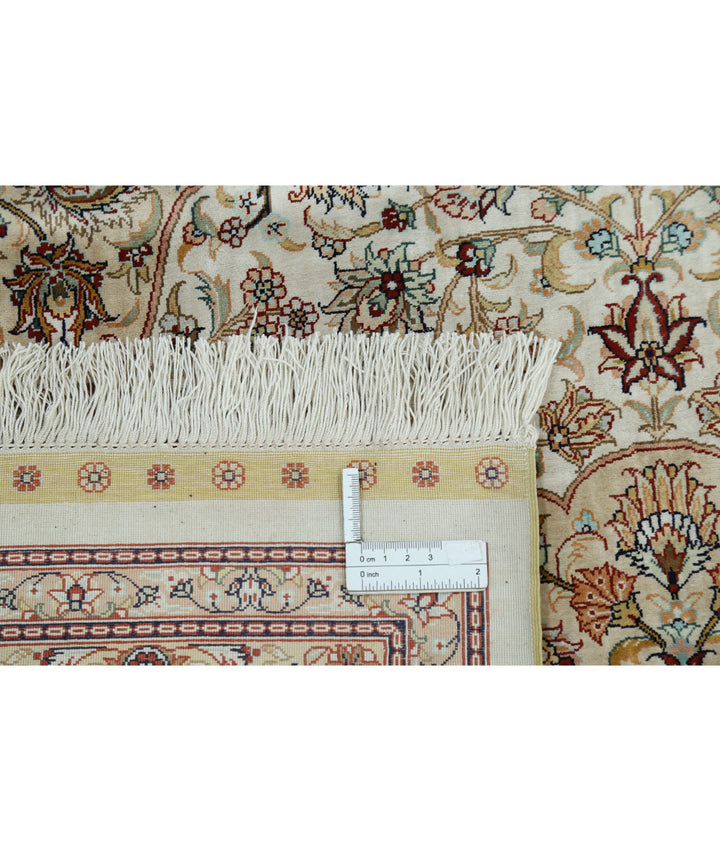 Afghan Hereke Rug 6' 0" x 9' 0" Hand-Knotted | No. AT63345