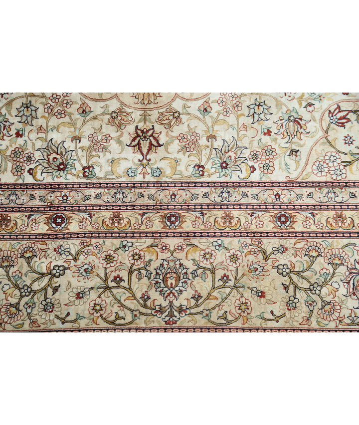 Afghan Hereke Rug 6' 0" x 9' 0" Hand-Knotted | No. AT63345