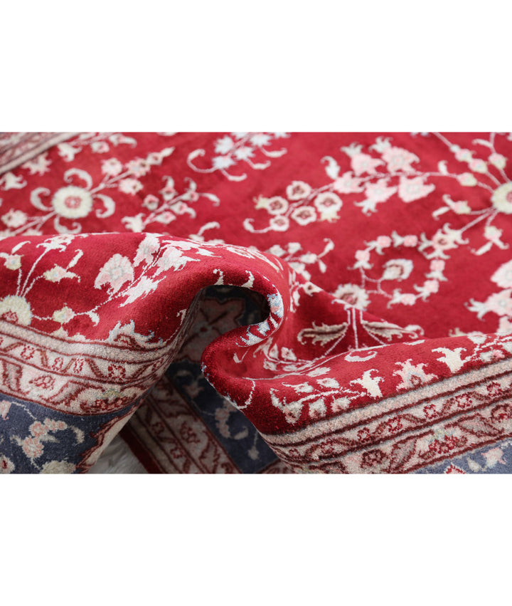 Chinese Hereke Rug 5' 0" x 7' 9" Hand-Knotted | No. AT69950