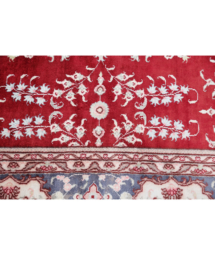 Chinese Hereke Rug 5' 0" x 7' 9" Hand-Knotted | No. AT69950