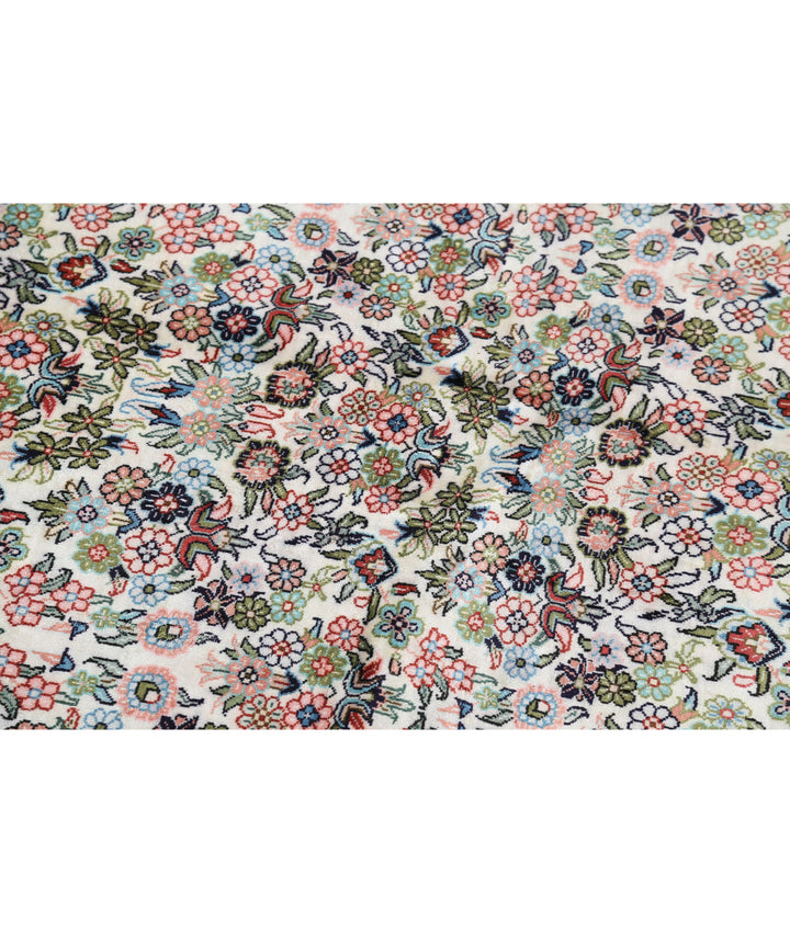 Afghan Hereke Rug 6' 1" x 7' 11" Hand-Knotted | No. AT68105