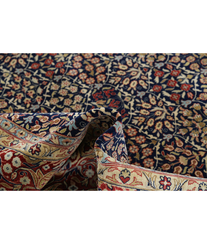Afghan Hereke Rug 8' 0" x 9' 9" Hand-Knotted | No. AT84713