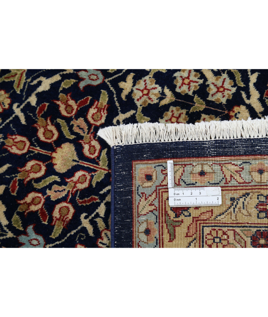 Afghan Hereke Rug 8' 0" x 9' 9" Hand-Knotted | No. AT84713