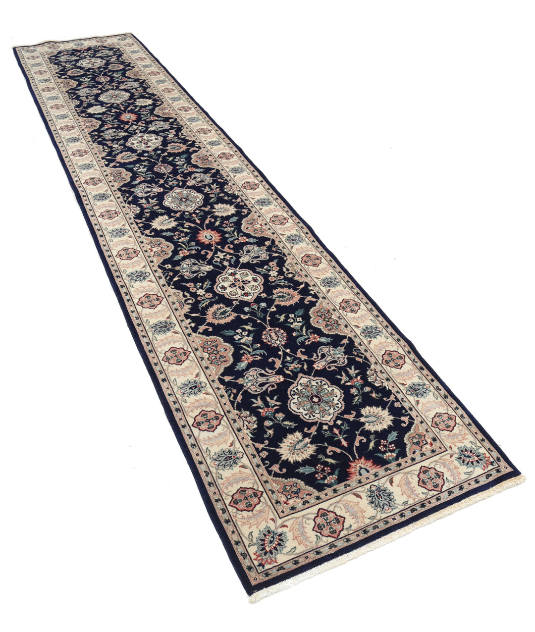 Pakistani Heritage Runner Rug 2' 7" x 11' 9" Hand-Knotted | No. AT64383