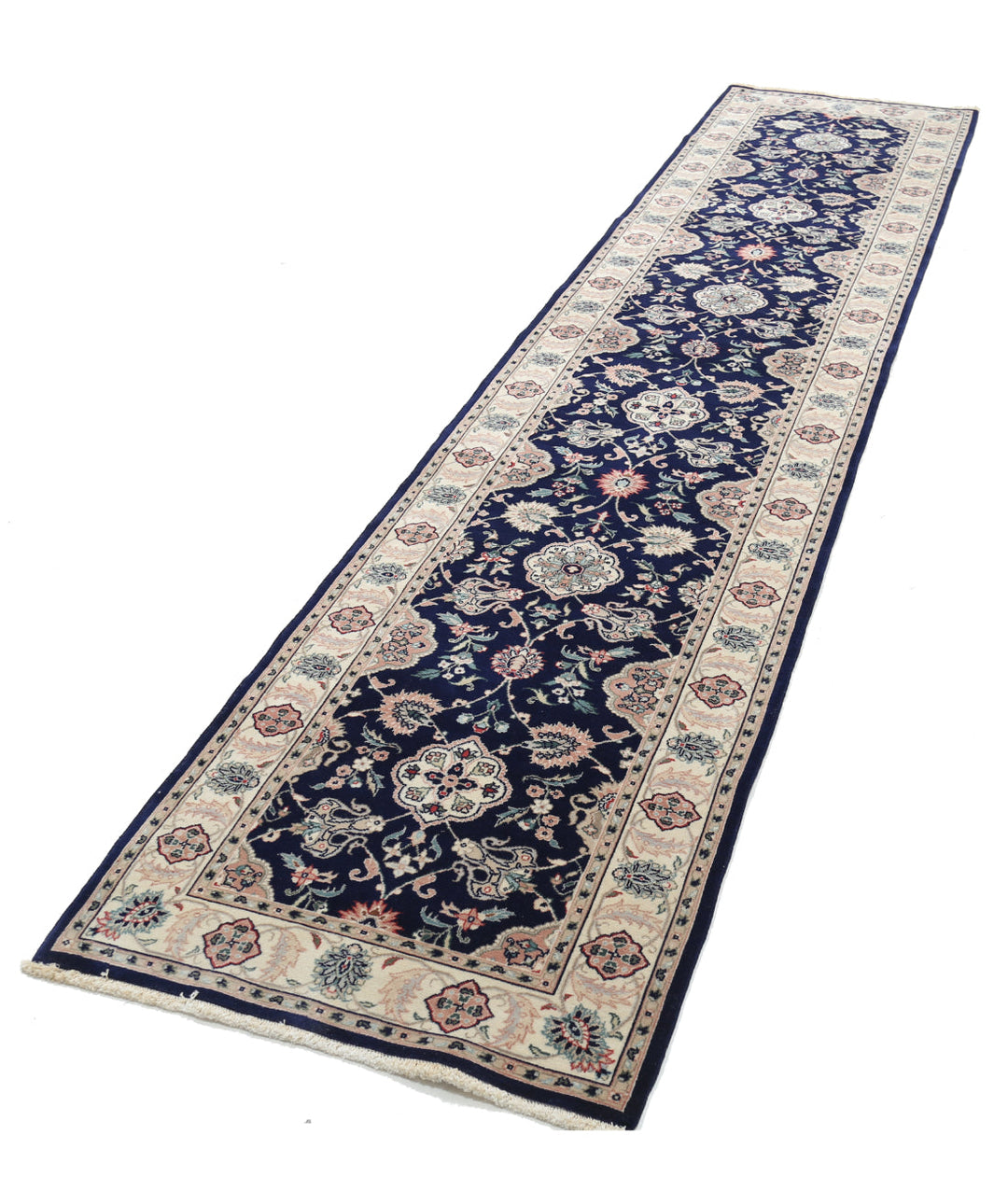 Pakistani Heritage Runner Rug 2' 7" x 11' 9" Hand-Knotted | No. AT64383