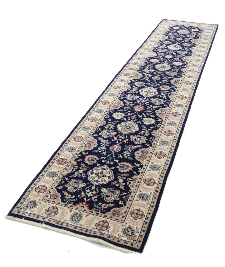Pakistani Heritage Runner Rug 2' 7" x 11' 9" Hand-Knotted | No. AT64383