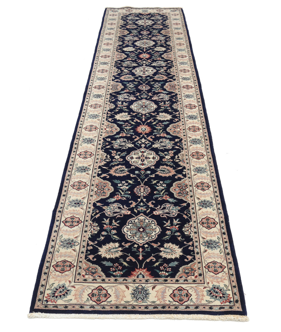 Pakistani Heritage Runner Rug 2' 7" x 11' 9" Hand-Knotted | No. AT64383