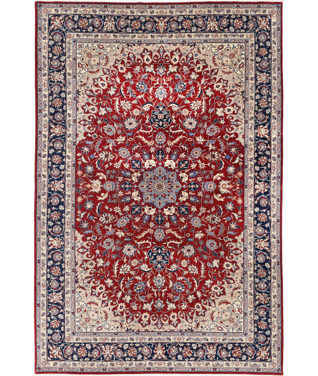 Hand Knotted Heritage Fine Oriental Wool Rug 6' 6" x 9' 10" - No. AT21229