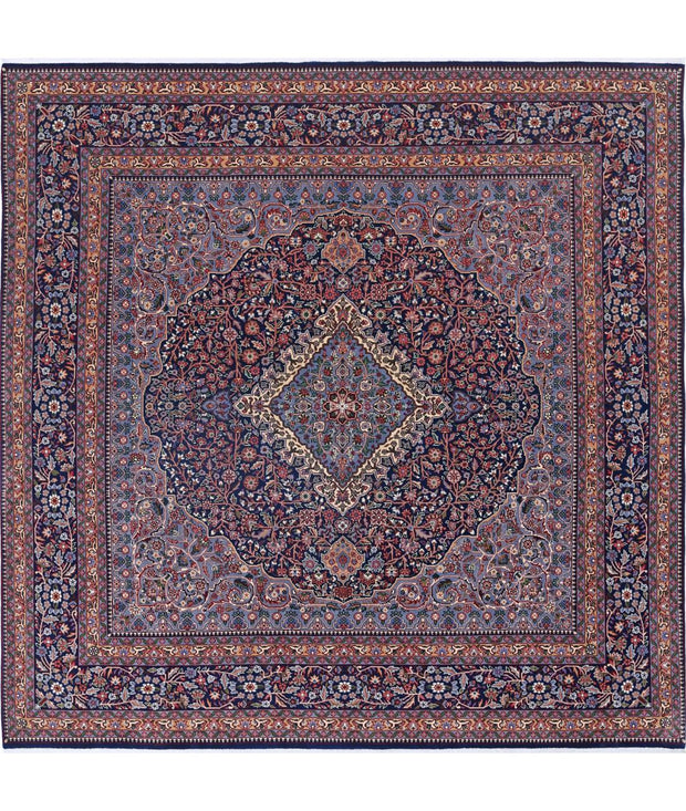 Hand Knotted Heritage Fine Oriental Wool Rug 6' 10" x 6' 10" - No. AT87554