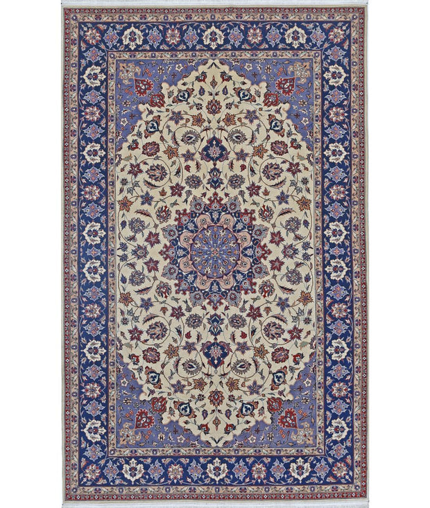 Hand Knotted Heritage Fine Oriental Wool Rug 4' 11" x 8' 0" - No. AT14824