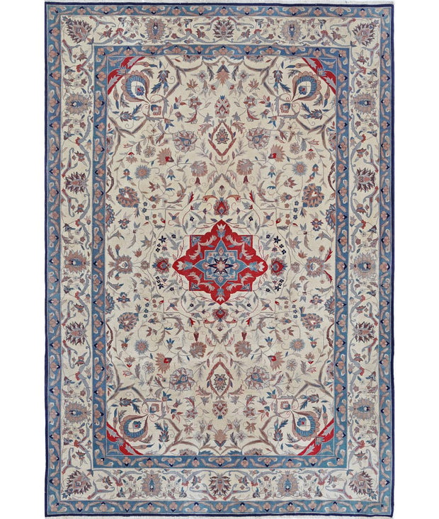 Hand Knotted Heritage Fine Oriental Wool Rug 6' 1" x 9' 0" - No. AT46124