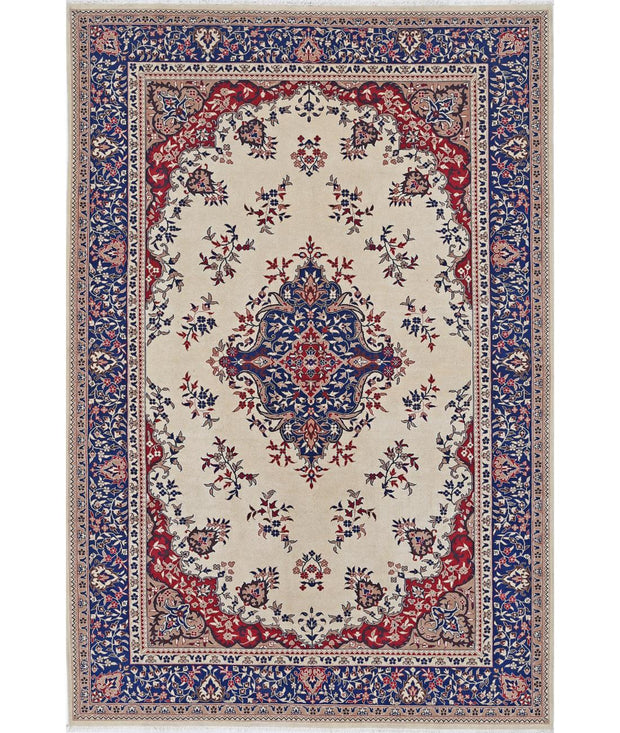 Hand Knotted Heritage Fine Oriental Wool Rug 6' 0" x 8' 11" - No. AT93568