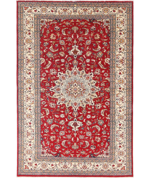 Hand Knotted Heritage Fine Oriental Wool Rug 6' 0" x 9' 3" - No. AT67380